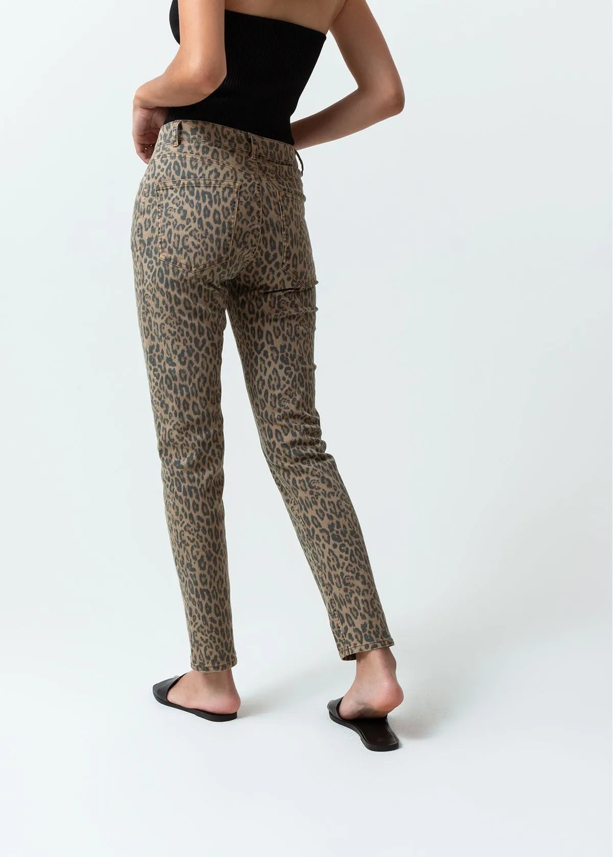 Animal print pants